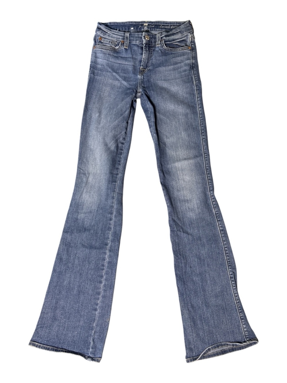 7 for all Mankind Women’s Y2K Karah Blue Bootcut Flared Jeans 26